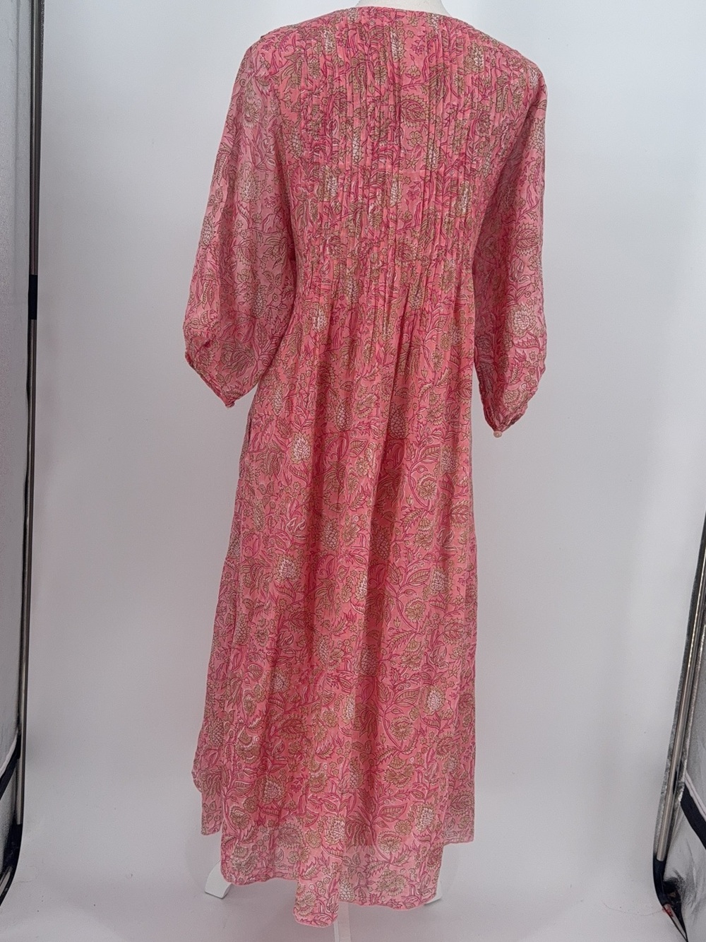 Dolma Skye Cotton Midi Dress in Coral size XL NWOT - Picture 5 of 7